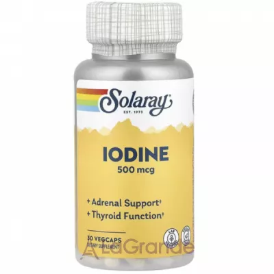 Solaray Iodine 500 mcg ����������� ������� 