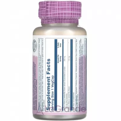 Solaray Hibiscus Flower Extract 250 mg ����������� ������� 