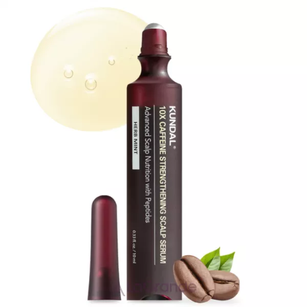 Kundal 10X Caffeine Strengthening Scalp Serum ��������� ��� ���� ������ � �������� ��� ���������� ��������� �����