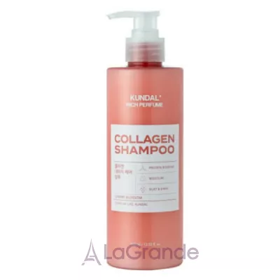 Kundal Rich Perfume Collagen Shampoo Cherry Blossom ������� �� ���������
